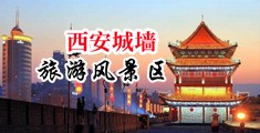 和尚大鸡巴操中国陕西-西安城墙旅游风景区
